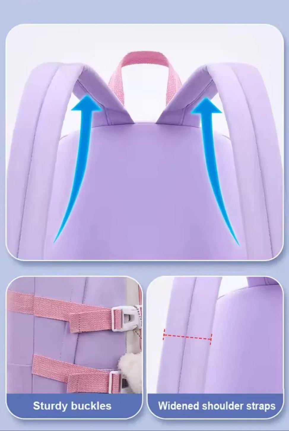 Cute Pastel Pink Aesthetic Backpack – Kawaii School &amp; Travel Bag