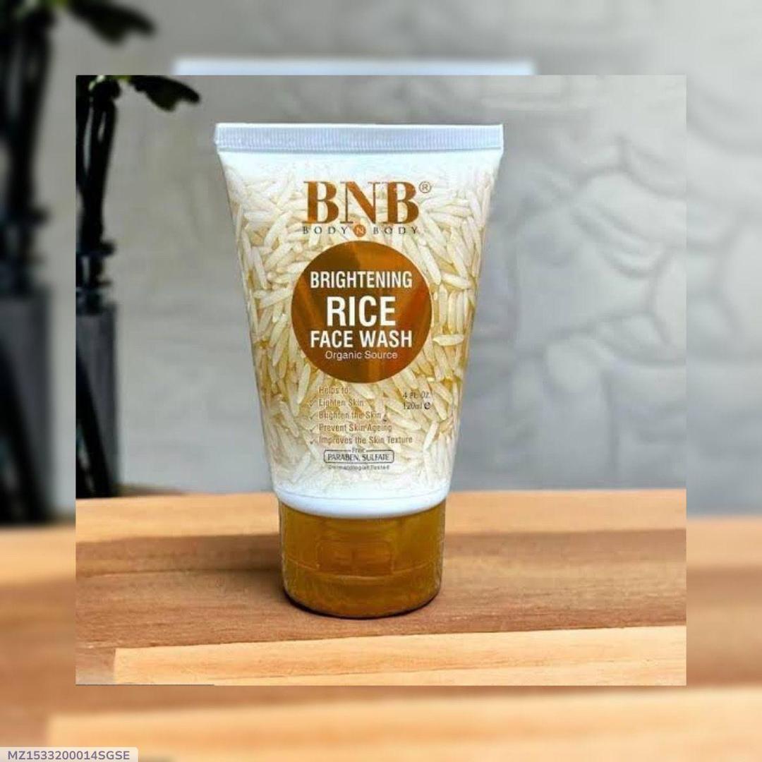 BNB Brightening Rice Face Wash – Organic Skin Cleanser