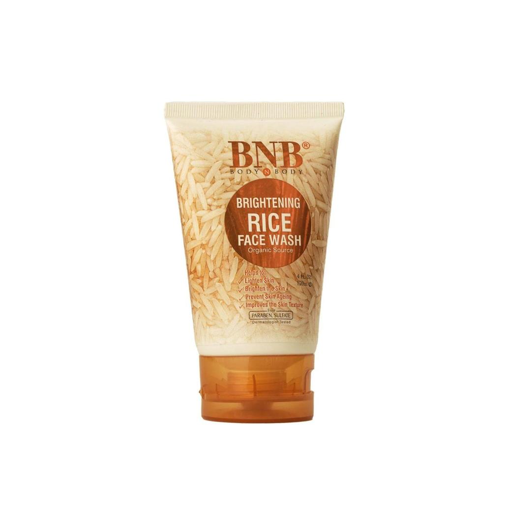 BNB Brightening Rice Face Wash – Organic Skin Cleanser