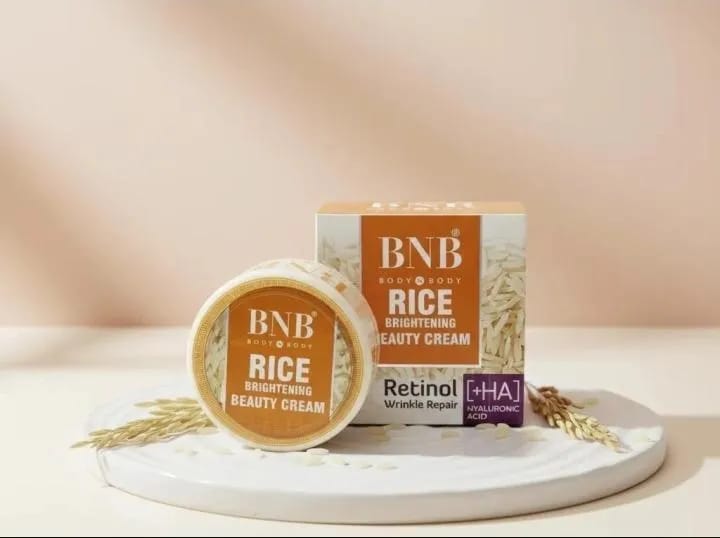 BNB Rice Brightening Beauty Cream with Retinol &amp; Hyaluronic Acid