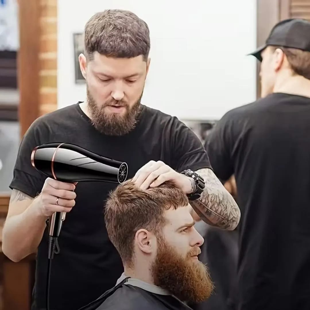 Lightweight Professional Hair Dryer with Multiple Styling Attachments