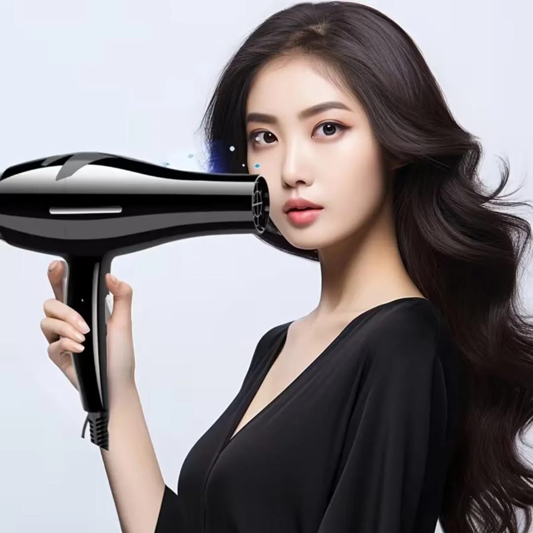 Lightweight Professional Hair Dryer with Multiple Styling Attachments