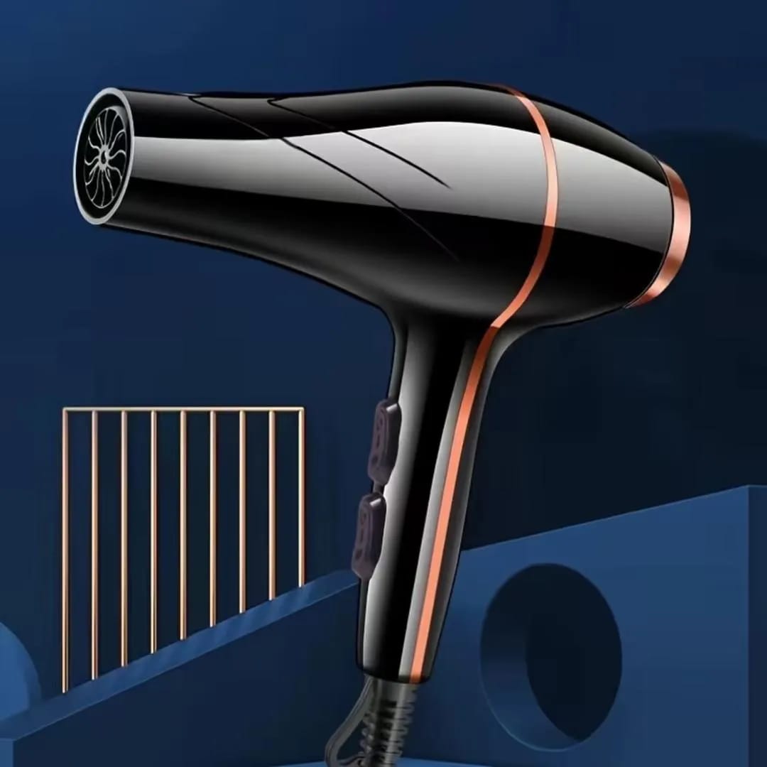 Lightweight Professional Hair Dryer with Multiple Styling Attachments
