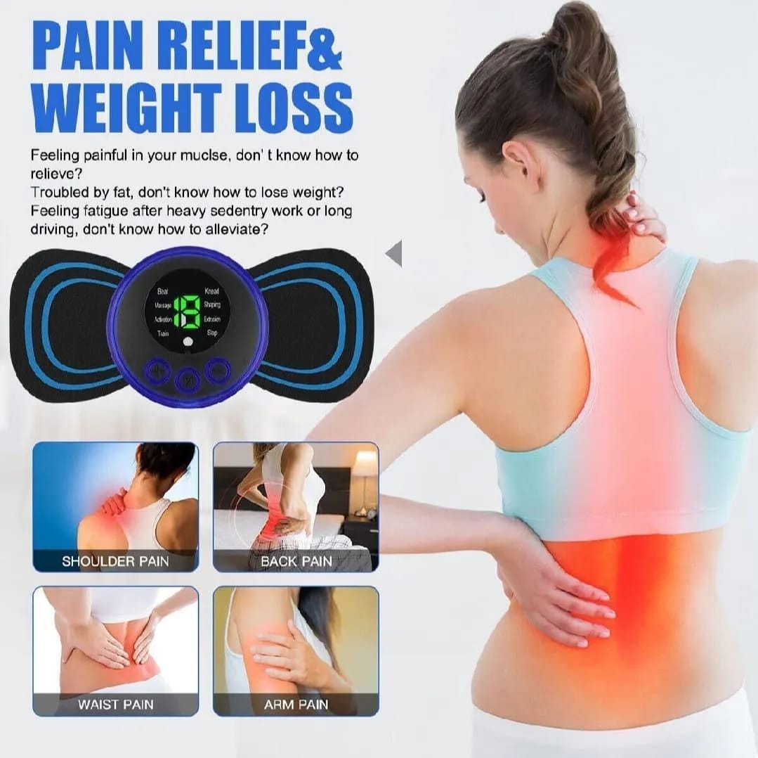 EMS Intelligent Massage Instrument – Portable Muscle Stimulator Pad