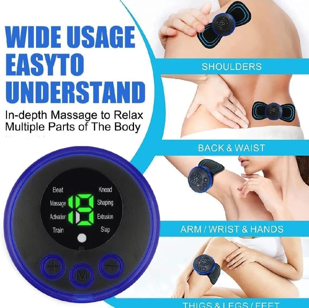 EMS Intelligent Massage Instrument – Portable Muscle Stimulator Pad