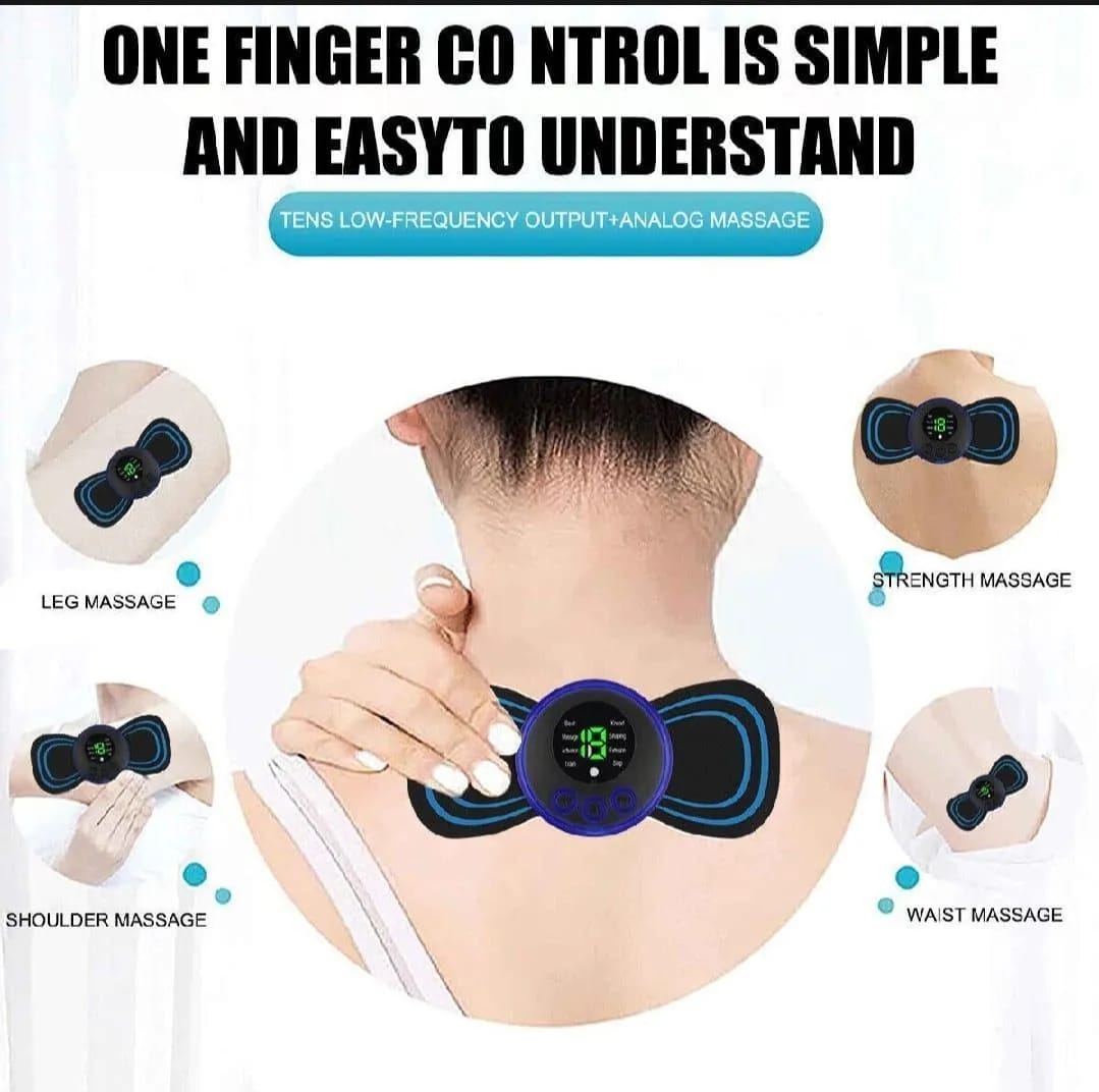 EMS Intelligent Massage Instrument – Portable Muscle Stimulator Pad
