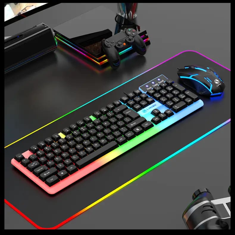 LI Gaming keyboard And Mouse Set RGH Multi-function
