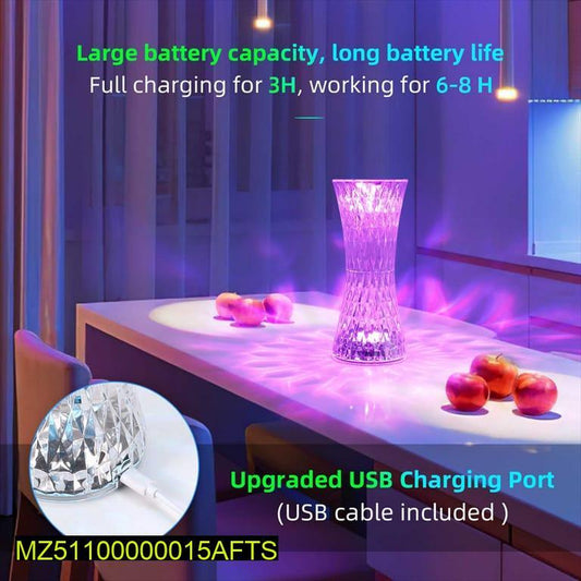 Reschargeable light LED Table Multicolor Night Light For Home And Event